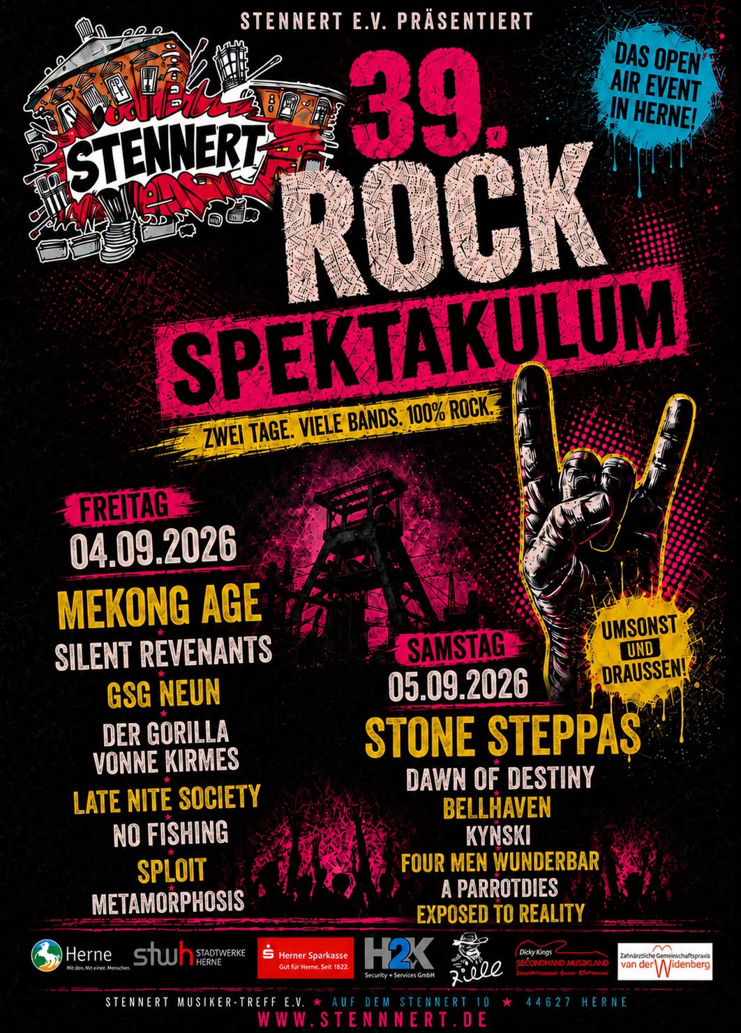 Flyer Stennert Rock-Spectaculum